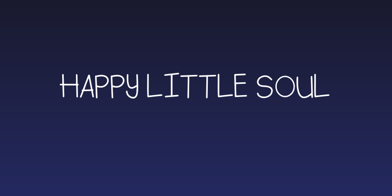 Happy Little Soul Social Header
