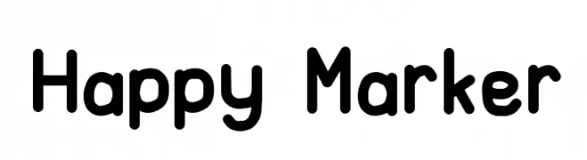 Happy Marker  تنزيل الخطوط