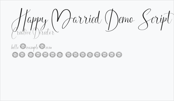 Happy Married Demo Script Business Card