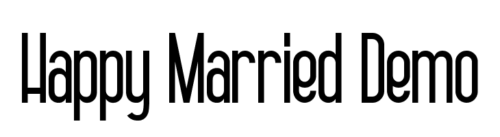 Happy Married Demo  Frei Schriftart Herunterladen