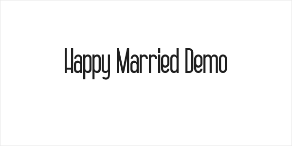 Happy Married Demo Logo