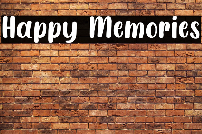 Happy Memories Example 2
