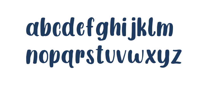 Happy Memories Lowercase