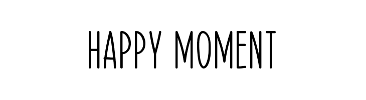 Happy Moment  لخطوط تنزيل