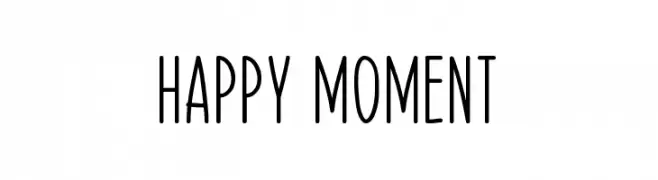 Happy Moment  免费字体下载