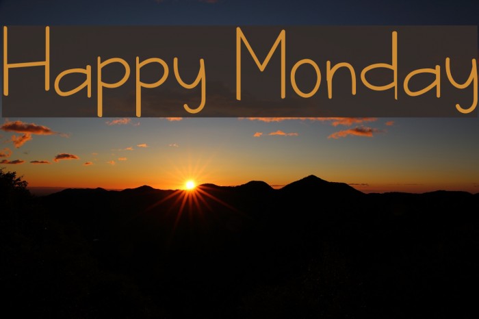 Happy Monday Example 3