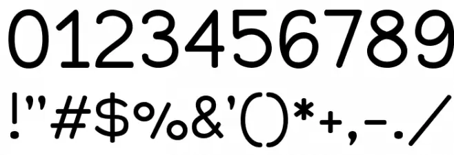 Happy Monkey Font OTHER CHARS