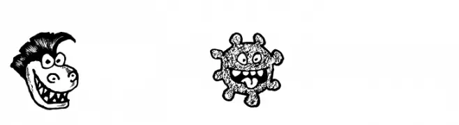 Happy Monsters  Fuentes Gratis Descargar