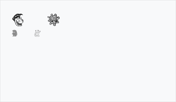 Happy Monsters Business Card