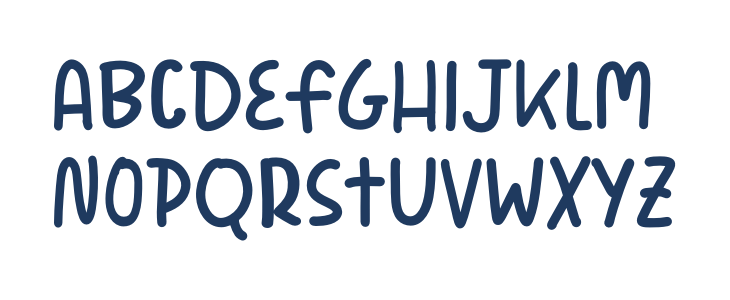 Happy Nation Uppercase