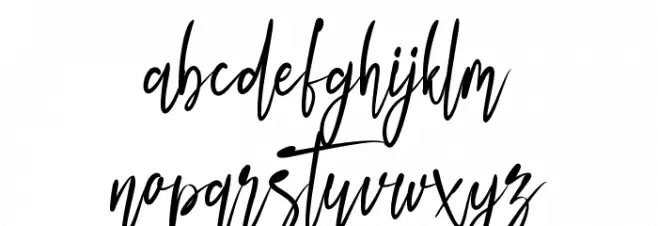 Happy Nature Demo Шрифта строчной