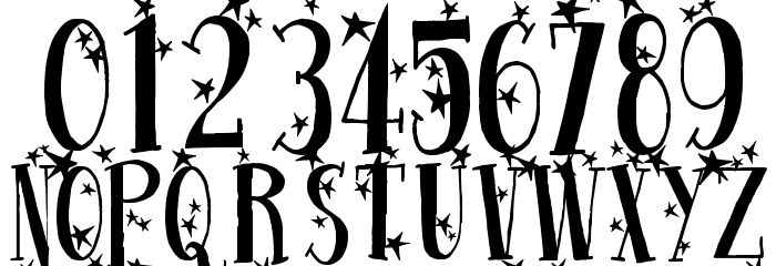 Happy New One Font OTHER CHARS