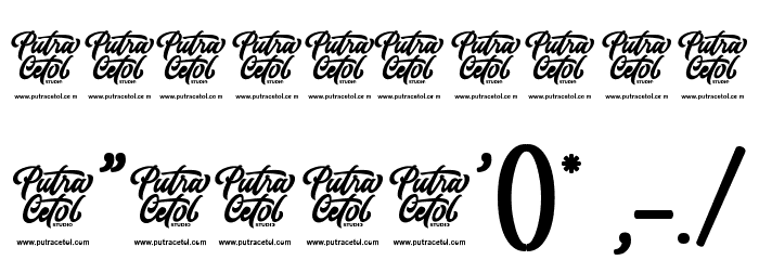 Happy New Year Party Font OTHER CHARS