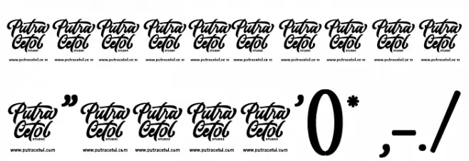 Happy New Year Party Font OTHER CHARS