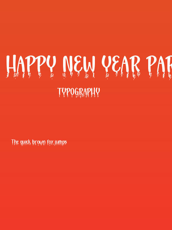 Happy New Year Party Poster