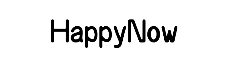 Happy Now  font caratteri gratis