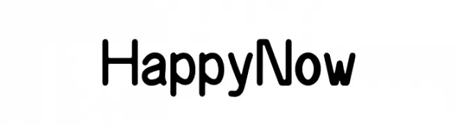Happy Now  Fuentes Gratis Descargar
