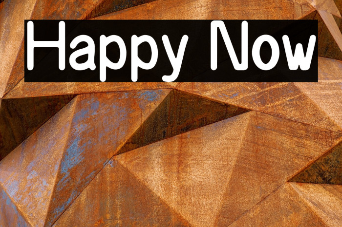 Happy Now Example 3