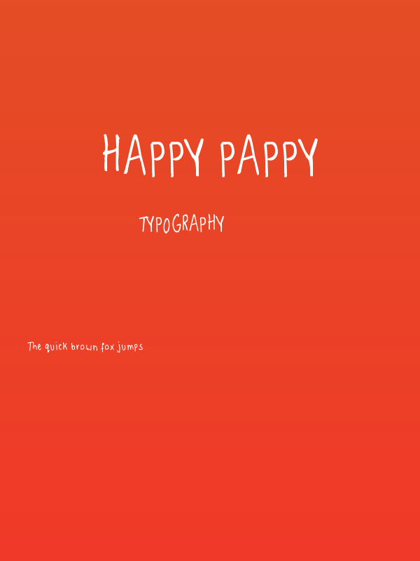 Happy Pappy Poster