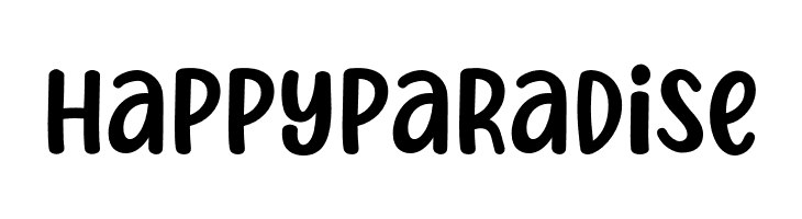 Happy Paradise  font caratteri gratis