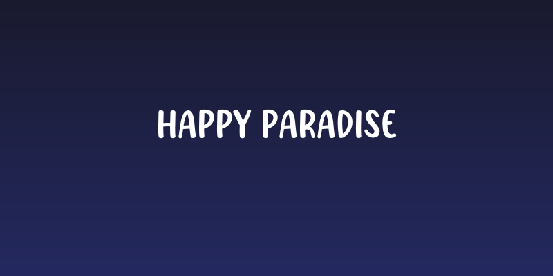 Happy Paradise Social Header