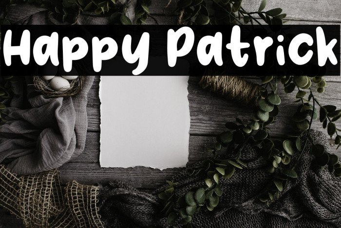 Happy Patrick Example 3