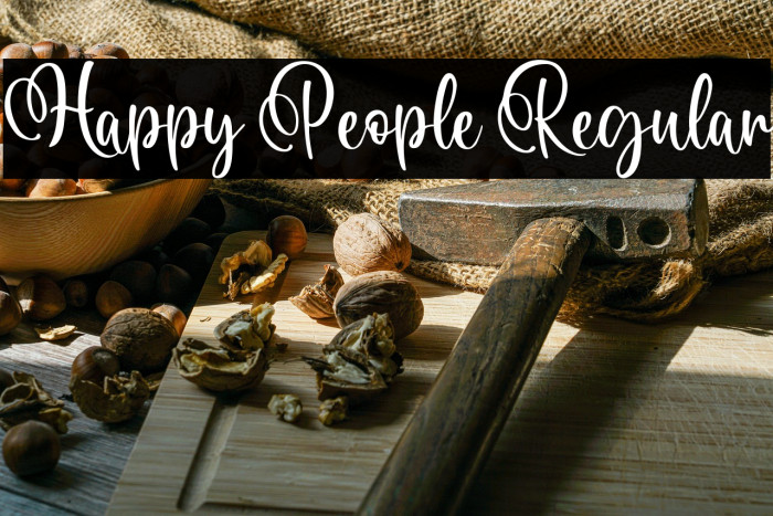 Happy People Regular Example 3