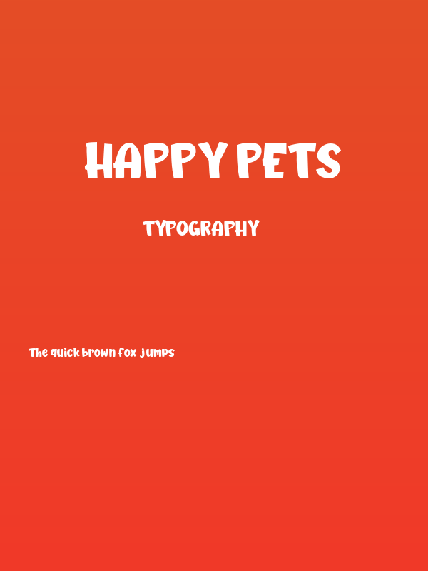 Happy Pets Poster