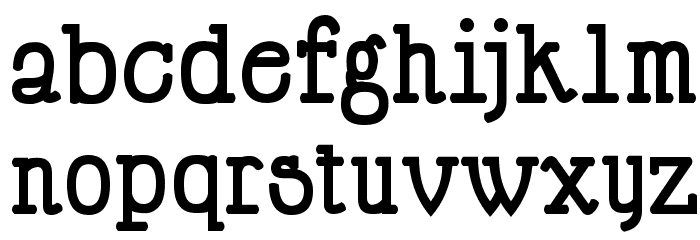 Happy Phantom Bold Font LOWERCASE