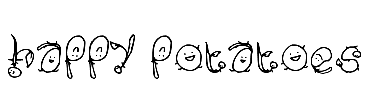 Happy Potatoes  免费字体下载