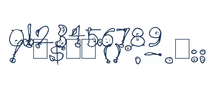 Happy Potatoes Font OTHER CHARS