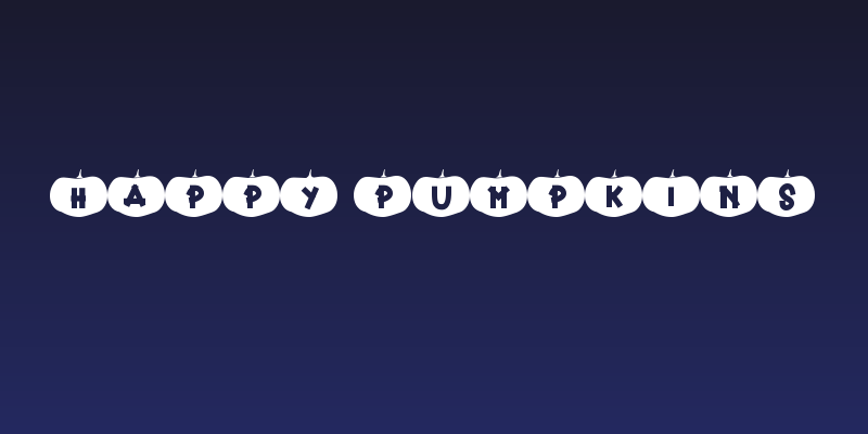 Happy Pumpkins Social Header