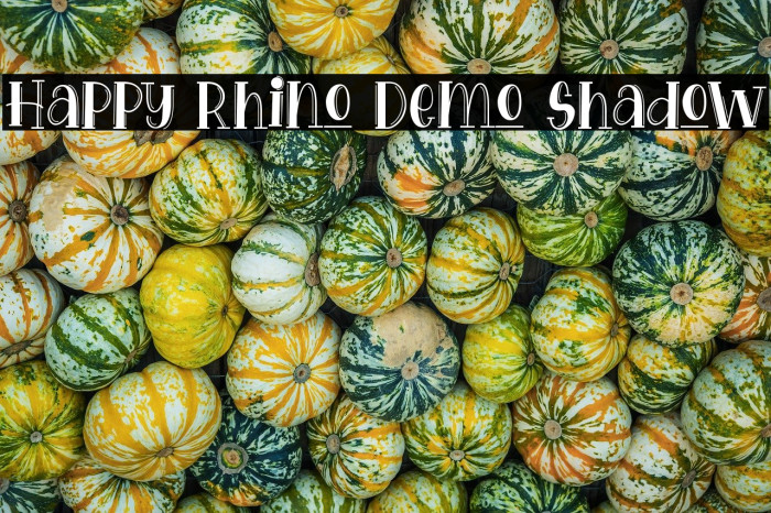 Happy Rhino Demo Shadow Example 1