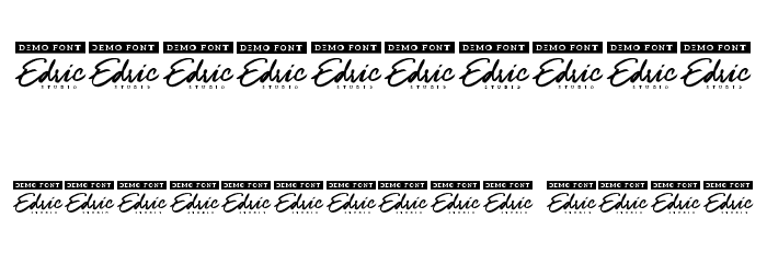 Happy Rhino Demo Font OTHER CHARS