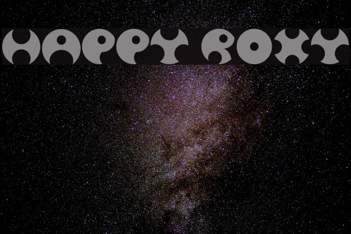 Happy Roxy Font examples