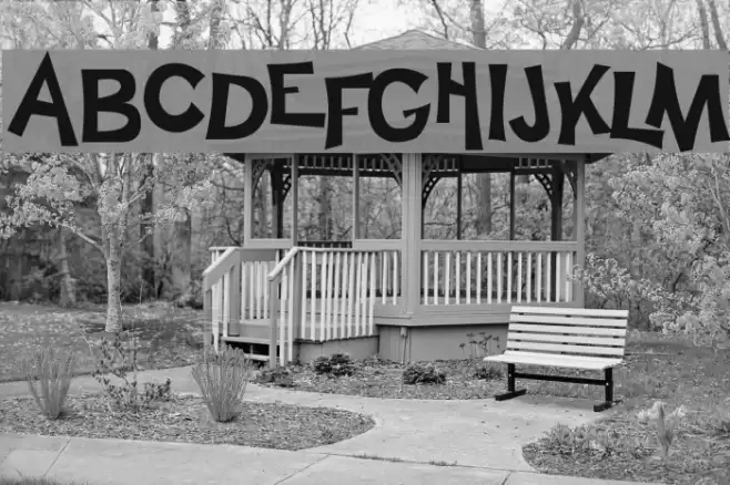 Happy Sans Font examples