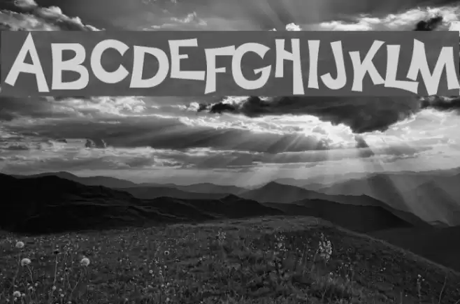 Happy Sans Font examples