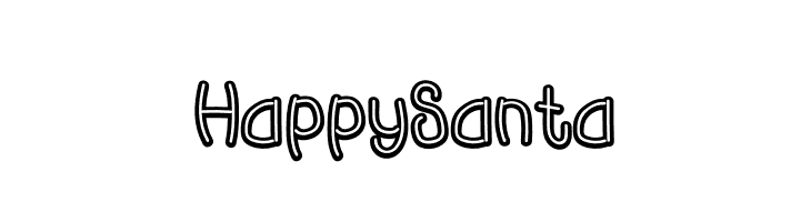 Happy Santa  Free Fonts Download