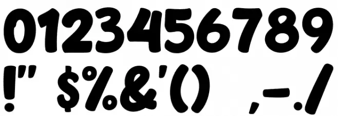 Happy School Font OTHER CHARS