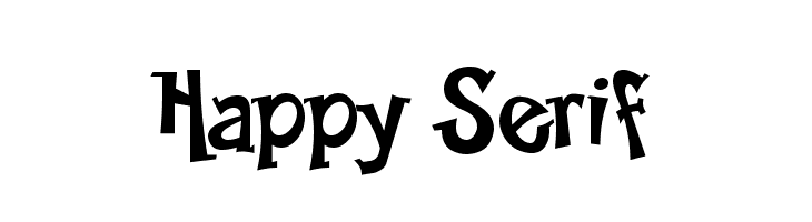 Happy Serif  Frei Schriftart Herunterladen