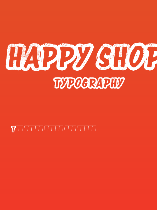 Happy Shop Poster