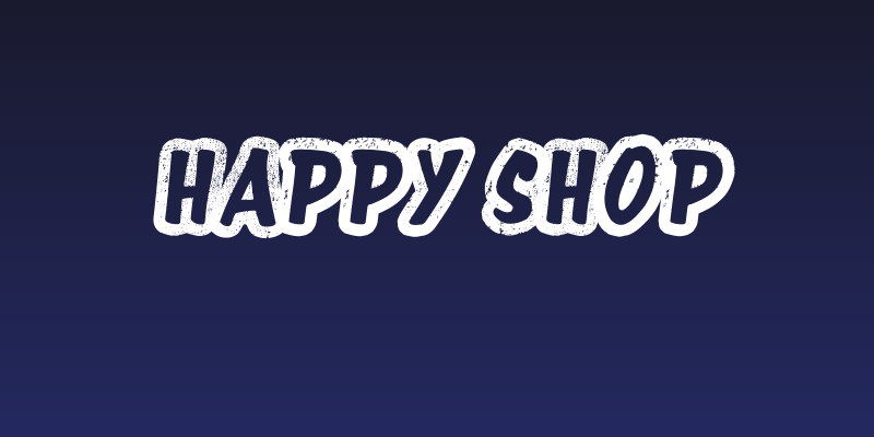 Happy Shop Social Header