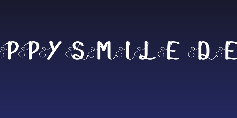 Happy Smile Demo Social Header