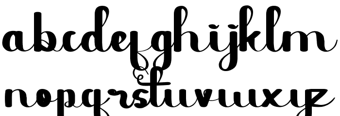 Happy Smile Demo Font LOWERCASE