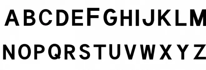Happy Snail Mail DEMO Filled Font Litere mari