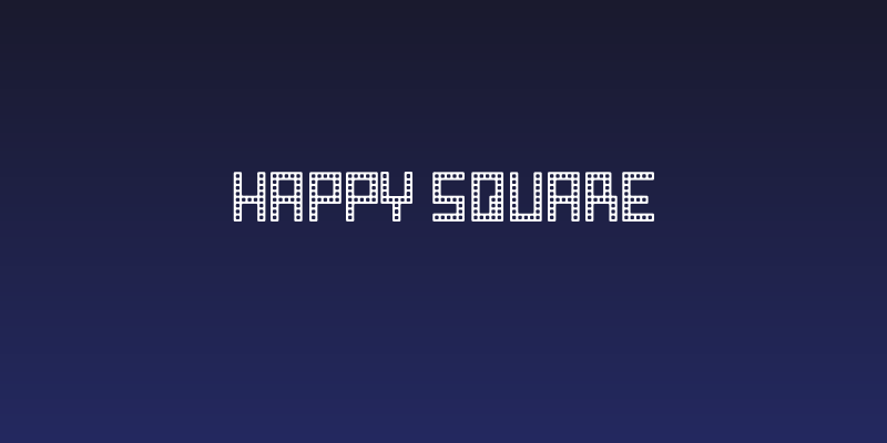 Happy Square Social Header