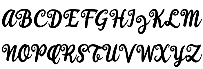 Happy Sunday Font OTHER CHARS
