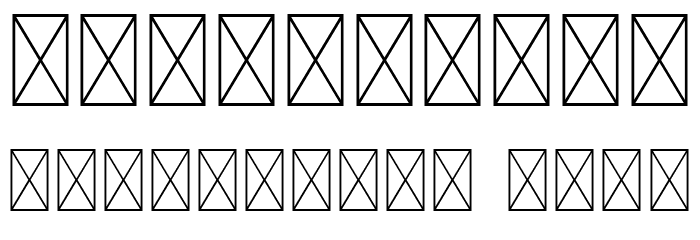 Happy Sweety Demo Font OTHER CHARS