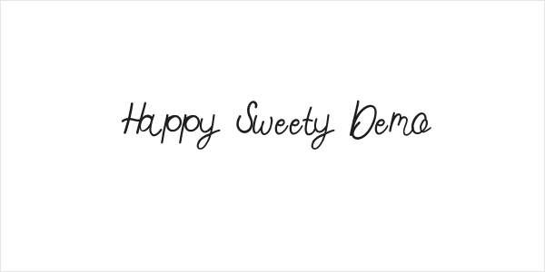Happy Sweety Demo Logo