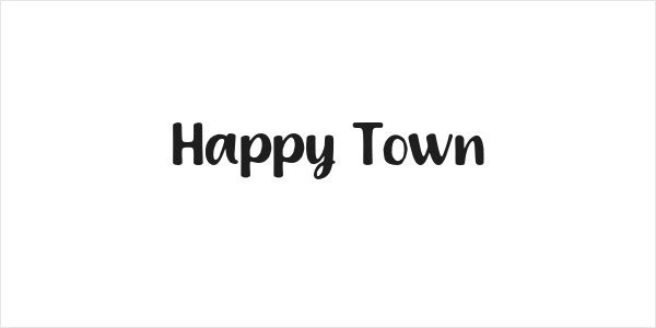 Happy Town Logo